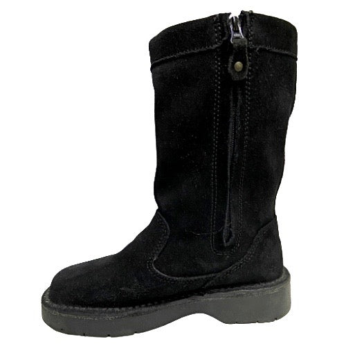 Boots - Freestyle Genuine Suede Sheepskin-Lined Water Resistant - Black - Reduced to Clear! Only size UK3 left!