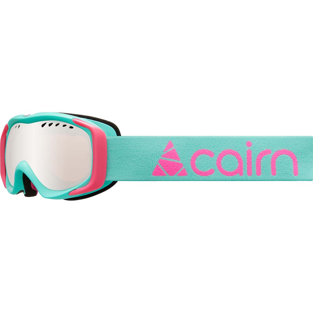 Ski Goggles - Cairn Booster Junior - Mat Turquoise Neon Pink