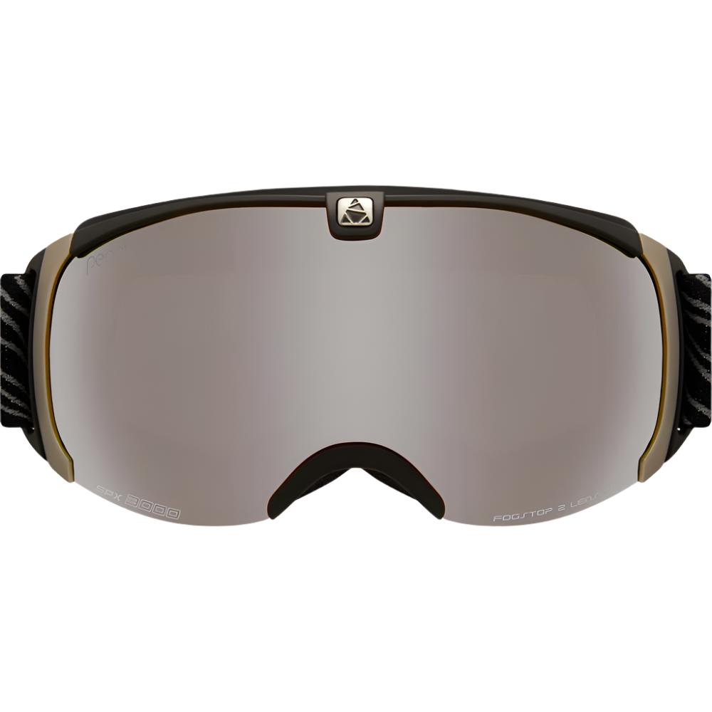 Ski Goggles - Cairn Pearl Mat Black / Silver Mirror SPX 3000