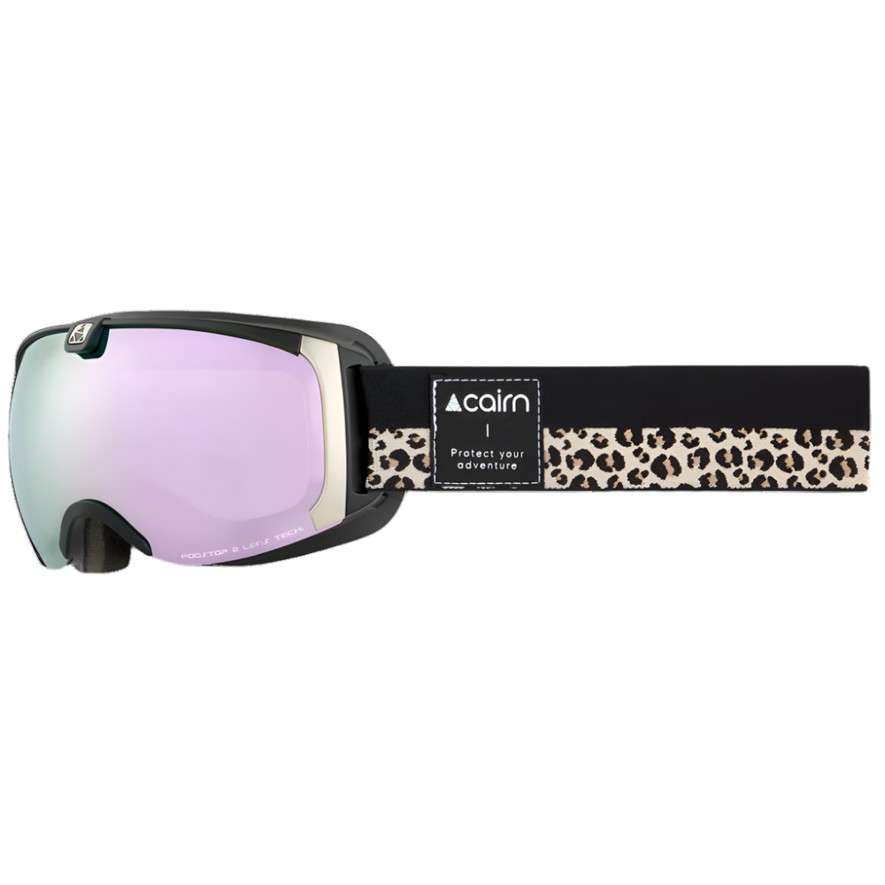 Ski Goggles - Cairn Pearl Mat Black Leopard / Gold Mirror SPX 3000