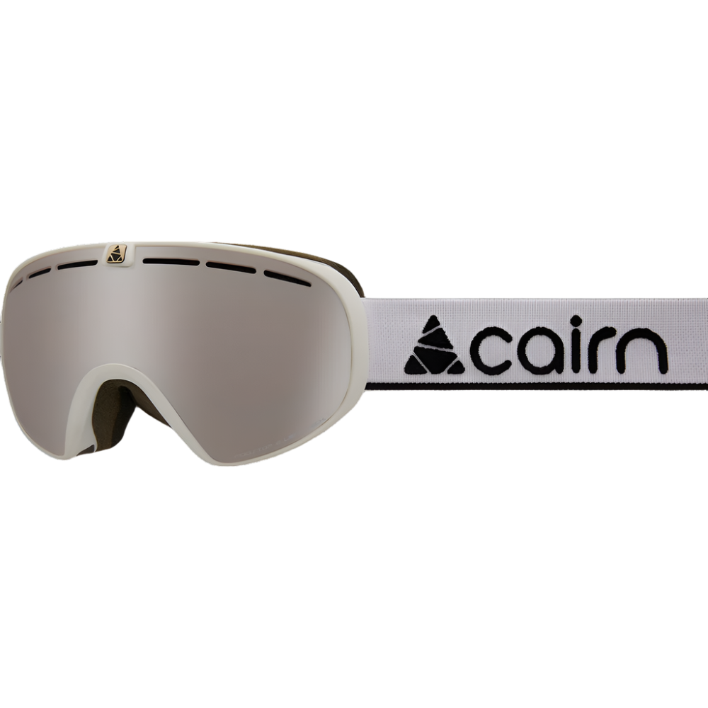 Ski Goggles - Cairn Spot OTG (Over the glasses) Mat White/SPX 3000 Mirror