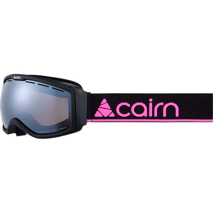 Ski Goggles - Cairn Spark OTG (Over the Glasses) Junior - Mat Black Neon Pink