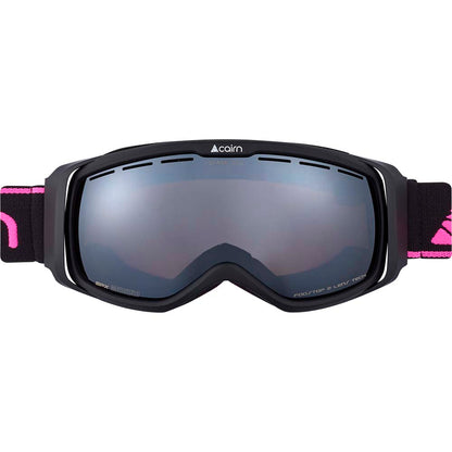 Ski Goggles - Cairn Spark OTG (Over the Glasses) Junior - Mat Black Neon Pink