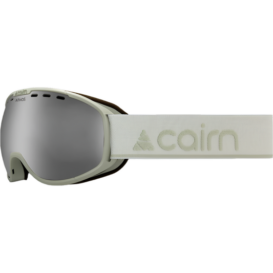 Ski Goggles - Cairn Athos SPX3 Mat Agate Grey Mirror Lens