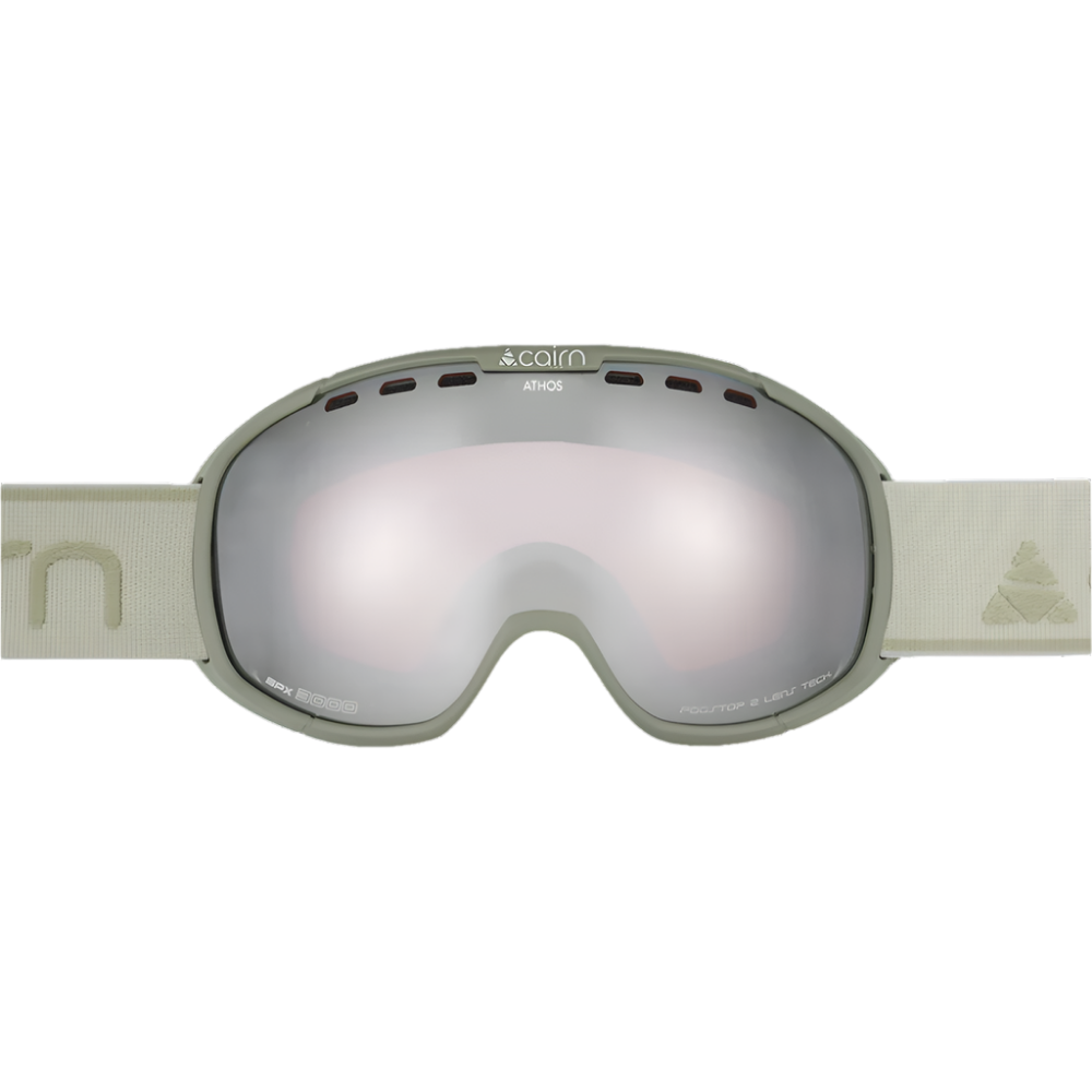 Ski Goggles - Cairn Athos SPX3 Mat Agate Grey Mirror Lens