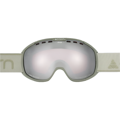 Ski Goggles - Cairn Athos SPX3 Mat Agate Grey Mirror Lens