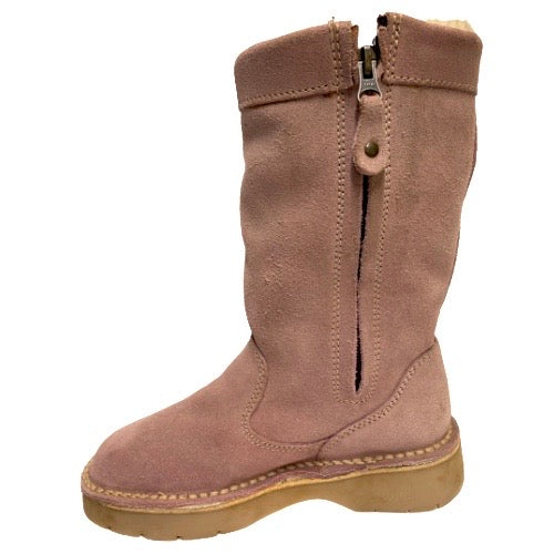 Boots - Freestyle Genuine Suede Sheepskin-Lined Water Resistant – Pink – Reduced to Clear! Only UK3 left in stock!