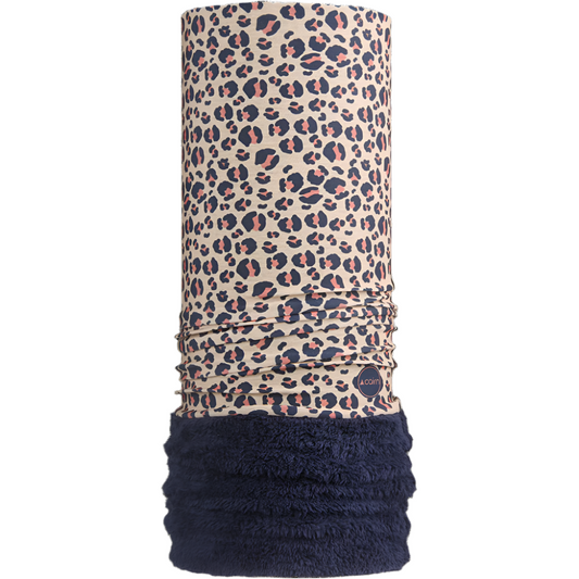 Neck Warmer - Cairn Polar Plush - Biscuit Leopard