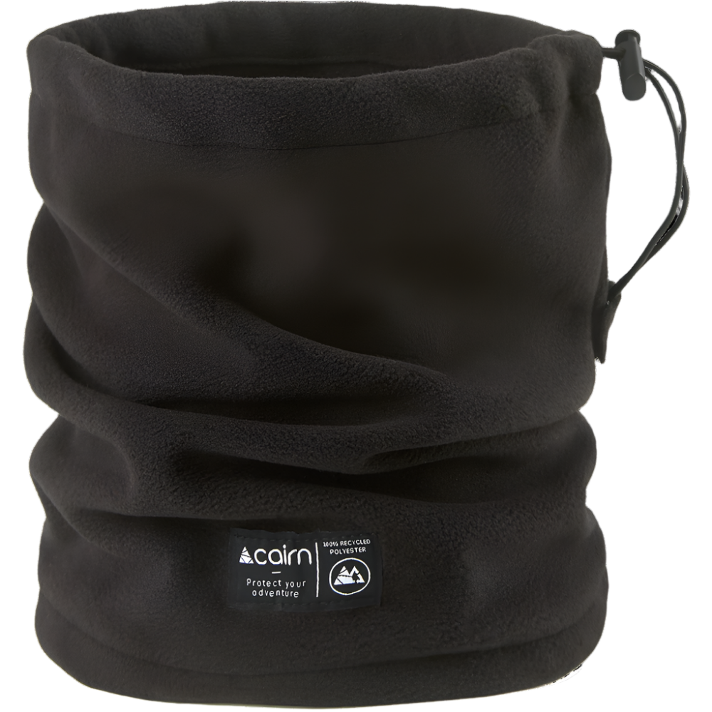 Neck Warmer - Cairn Polar Fleece Adjustable - Adult - Black