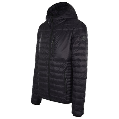 Down Jacket - Surfanic Flame Lightweight Mens - Black