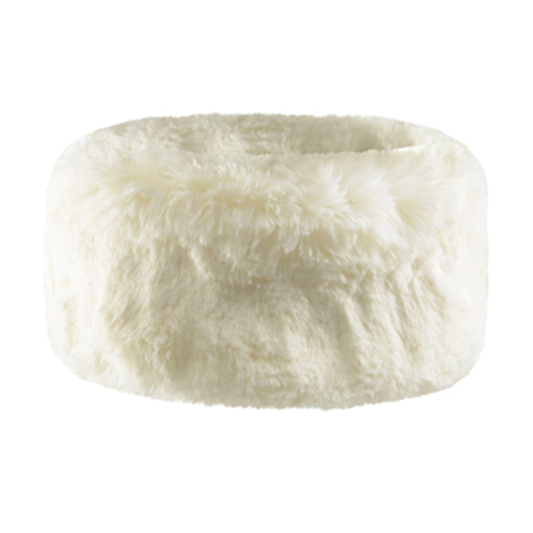 Headband - Manbi Snowlux Wide Faux Fur - Cream