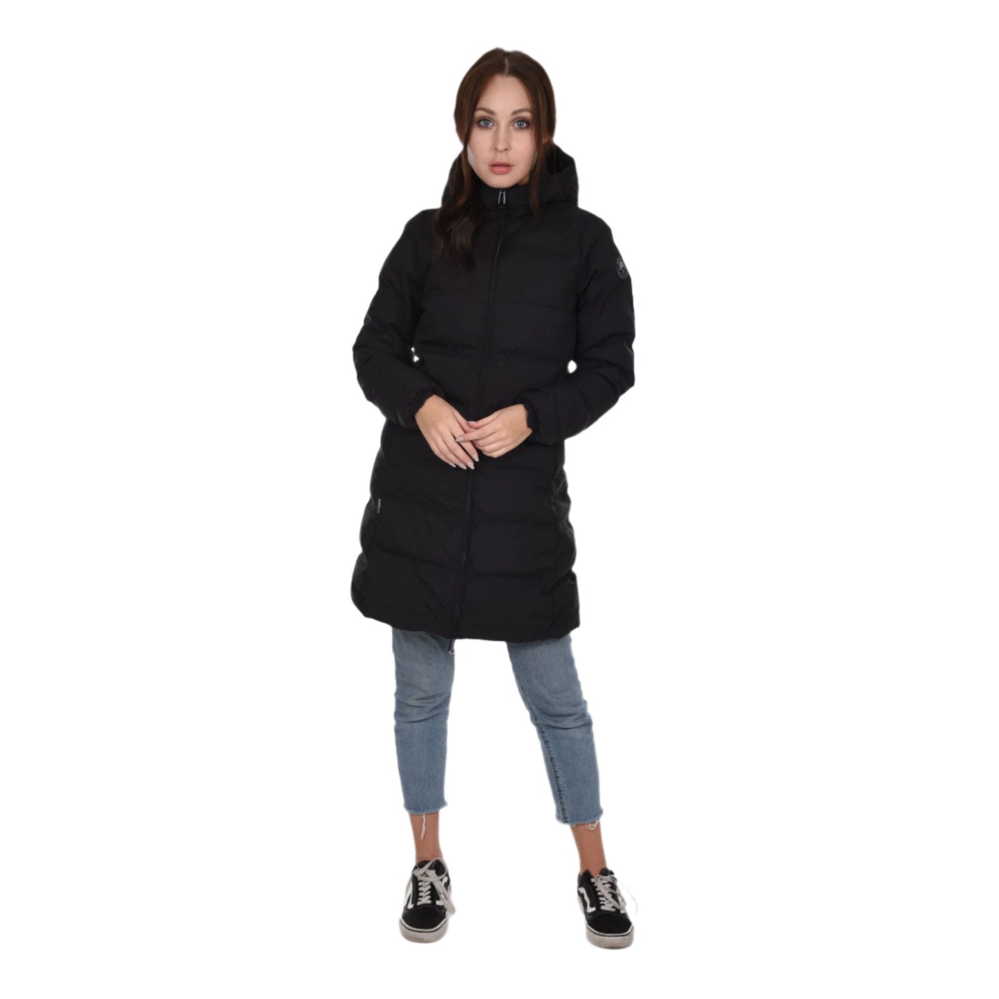 Long Puffer Jacket - Surfanic Cocoon - Black