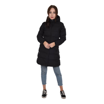 Long Puffer Jacket - Surfanic Cocoon - Black