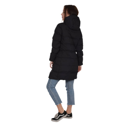 Long Puffer Jacket - Surfanic Cocoon - Black