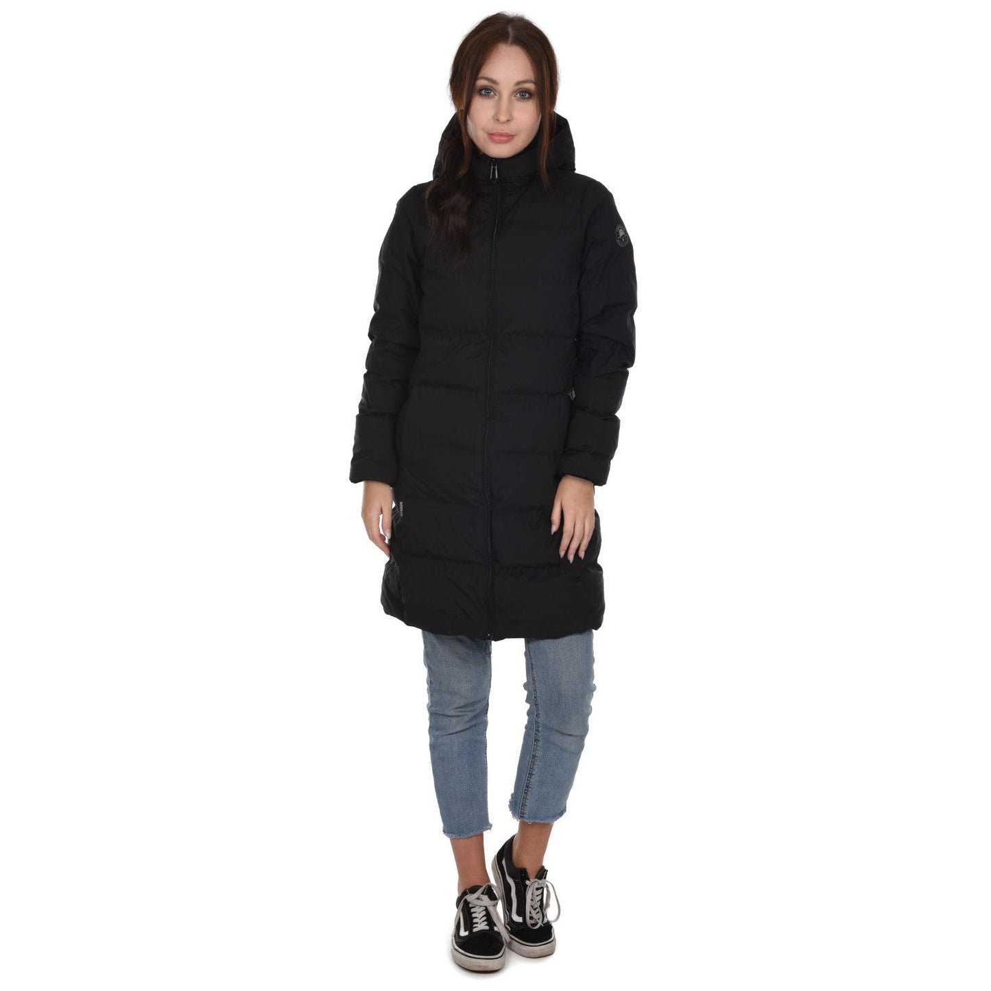 Long Puffer Jacket - Surfanic Cocoon - Black