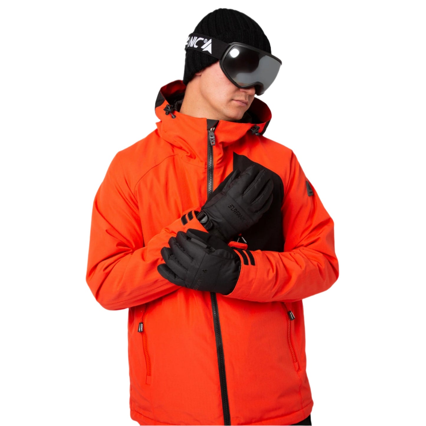 Ski Gloves - Surfanic Limit Surftex - Boys - Black