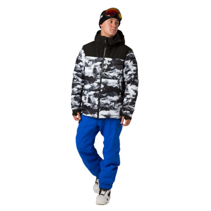 Ski Jacket - Surfanic Deadbolt Hypadri Men's - White Out Print