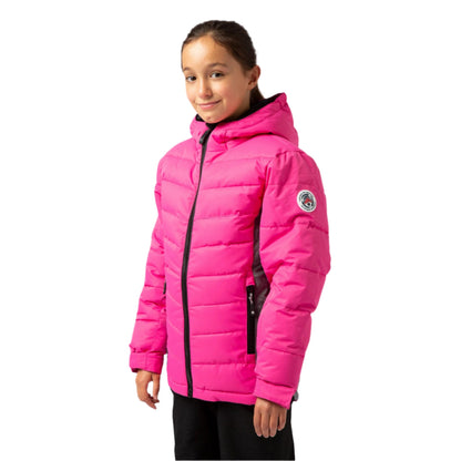 Ski Jacket - Surfanic Disco Surftex Girls - Hot Pink