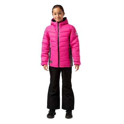 Ski Jacket - Surfanic Disco Surftex Girls - Hot Pink