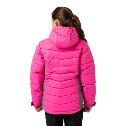 Ski Jacket - Surfanic Disco Surftex Girls - Hot Pink