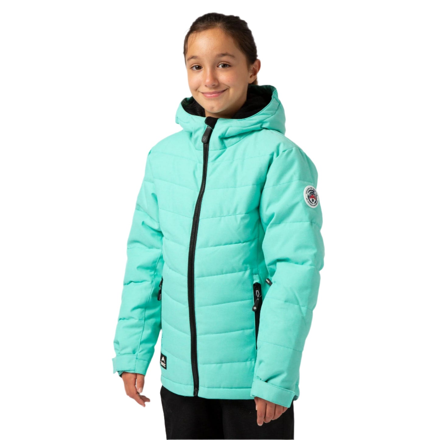 Ski Jacket - Surfanic Disco Surftex Girls - Light Green