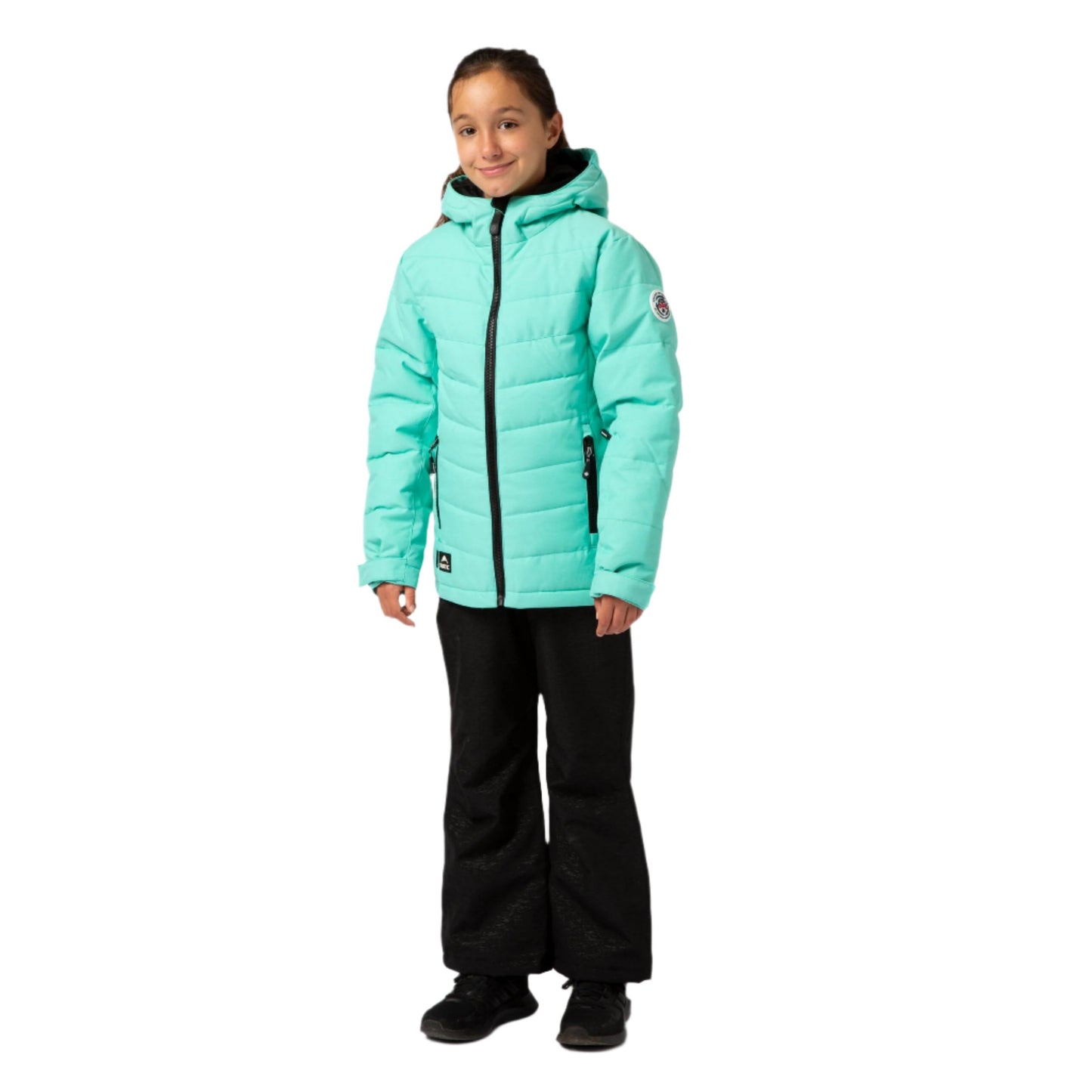 Ski Jacket - Surfanic Disco Surftex Girls - Light Green