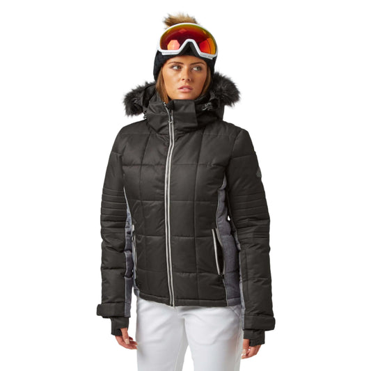 Ski Jacket - Surfanic Luna Surftex Ladies - Black