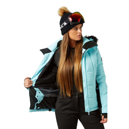 Ski Jacket - Surfanic Luna Surftex Ladies - Clearwater Blue