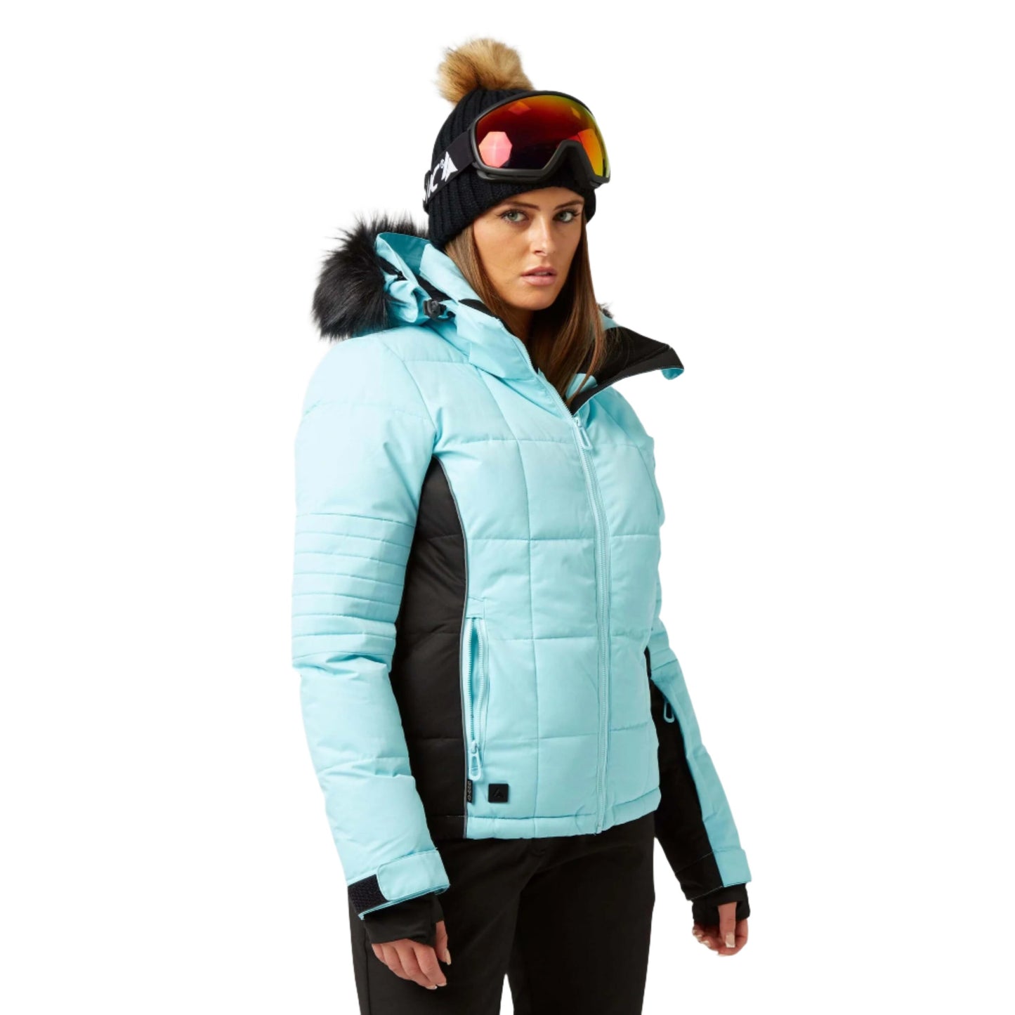 Ski Jacket - Surfanic Luna Surftex Ladies - Clearwater Blue