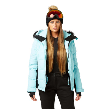 Ski Jacket - Surfanic Luna Surftex Ladies - Clearwater Blue