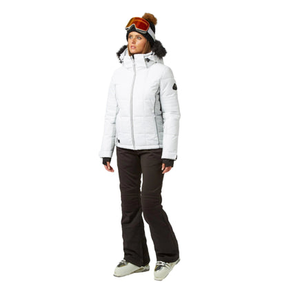 Ski Jacket - Surfanic Luna Surftex Ladies - White