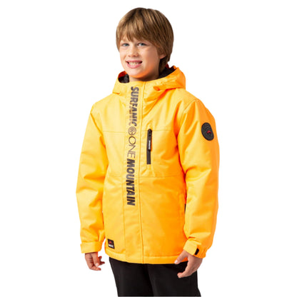 Ski Jacket - Surfanic Mission Surftex Boys - Bright Orange