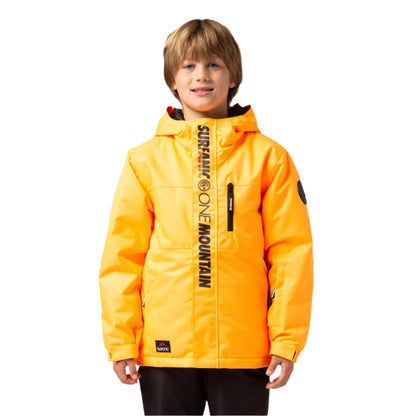 Ski Jacket - Surfanic Mission Surftex Boys - Bright Orange