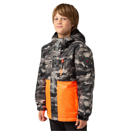 Ski Jacket - Surfanic Mission Surftex Boys - Fluro Orange - Only one unit left! 92cm (2/3 years)