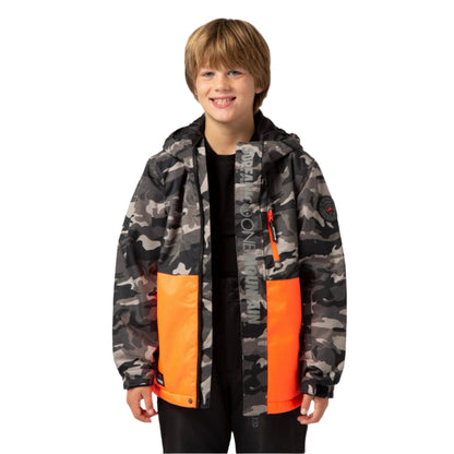 Ski Jacket - Surfanic Mission Surftex Boys - Fluro Orange - Only one unit left! 92cm (2/3 years)