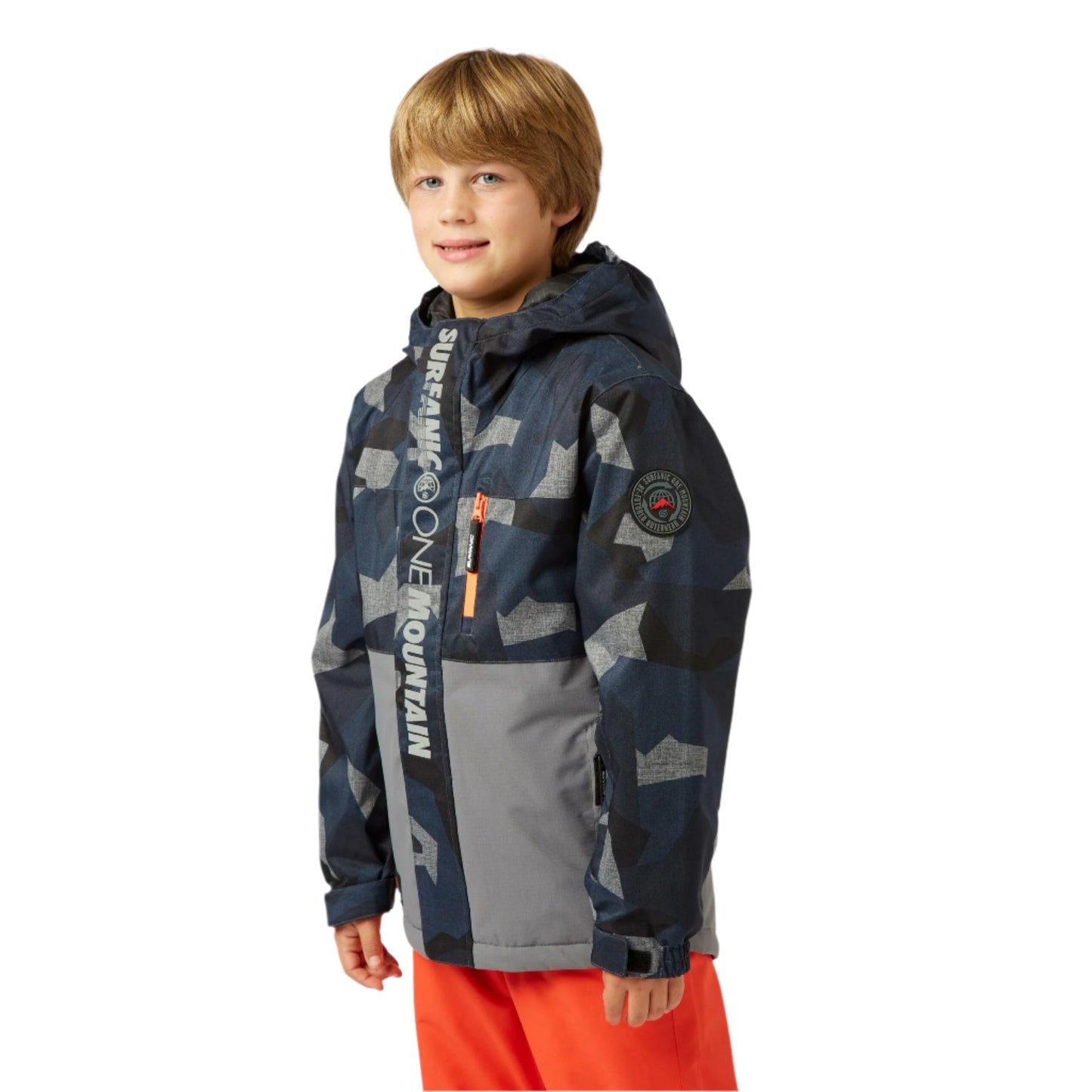 Ski Jacket - Surfanic Mission Surftex Boys - Geo Camo