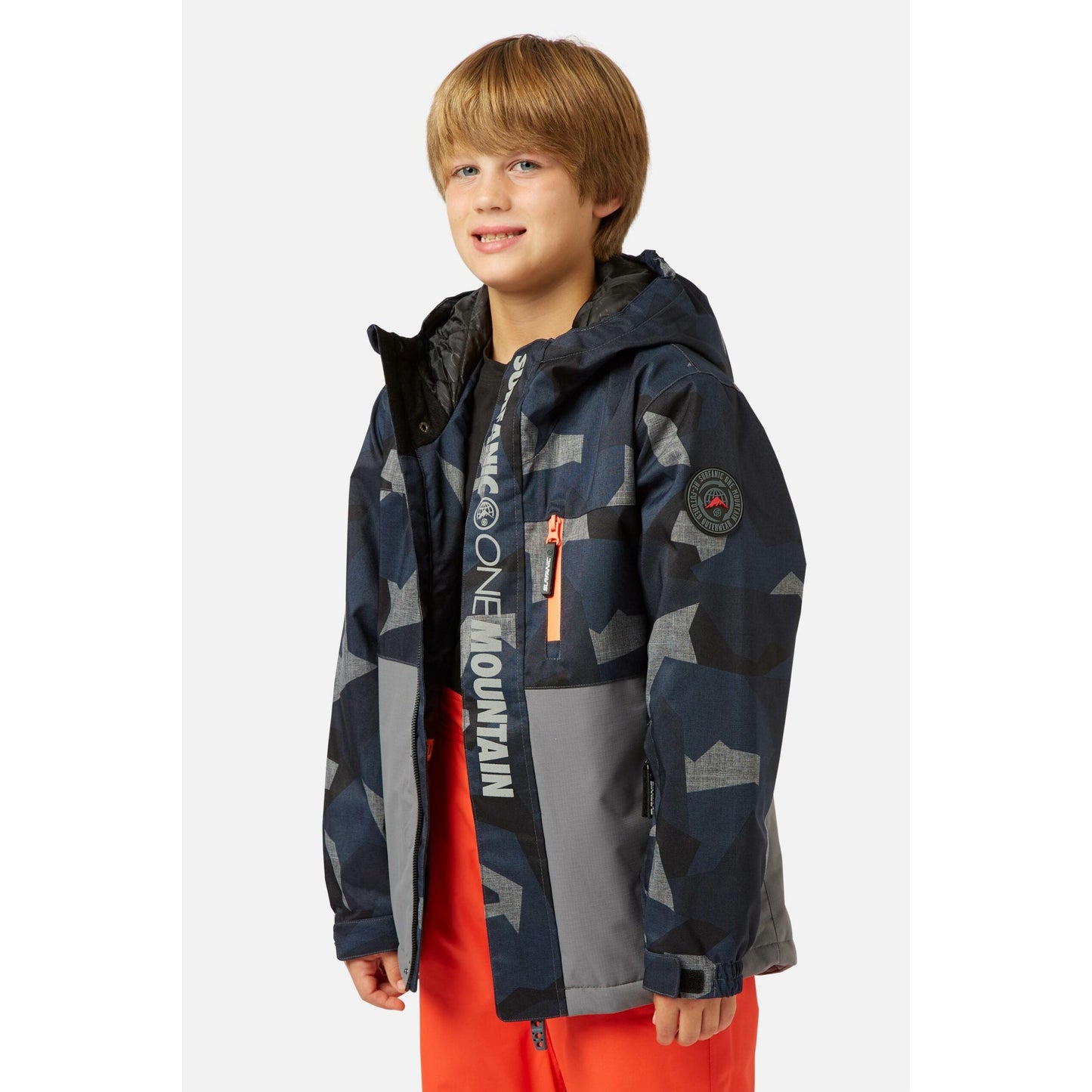 Ski Jacket - Surfanic Mission Surftex Boys - Geo Camo