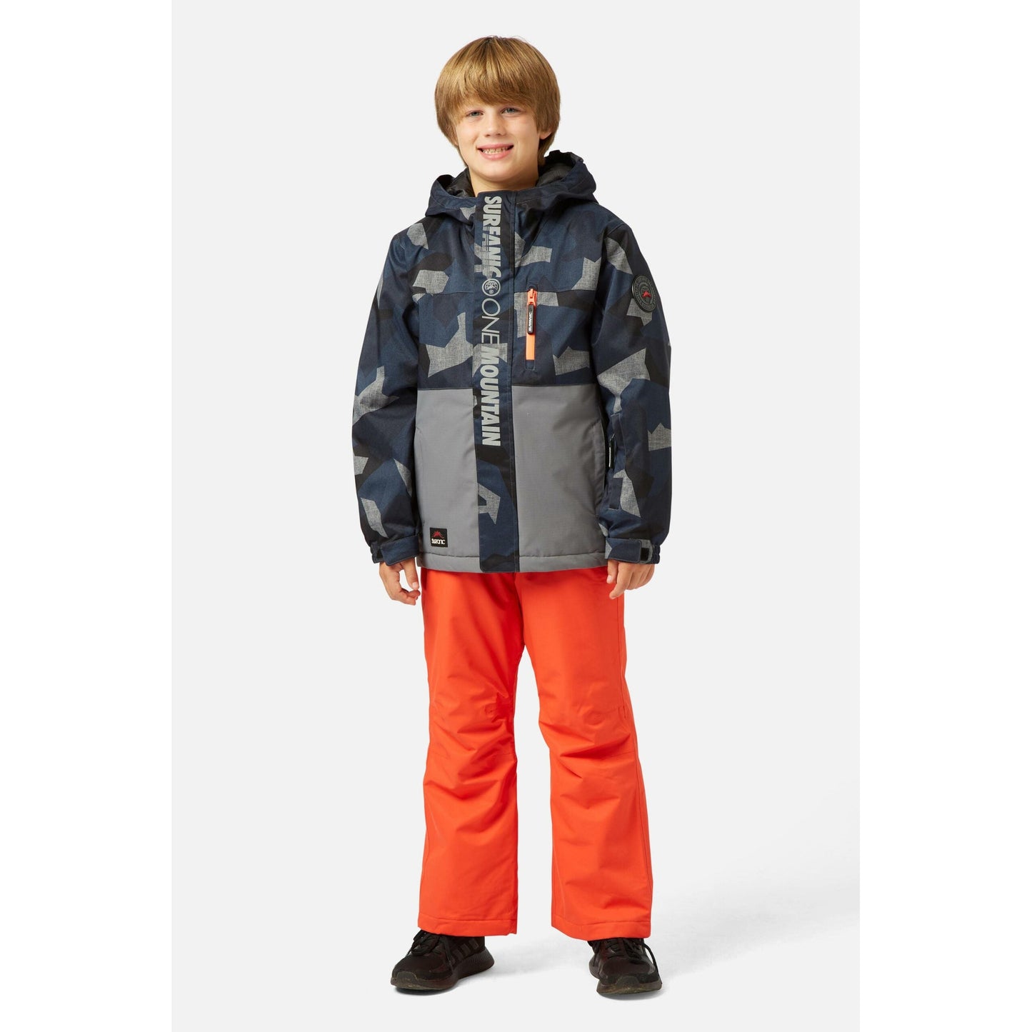 Ski Jacket - Surfanic Mission Surftex Boys - Geo Camo