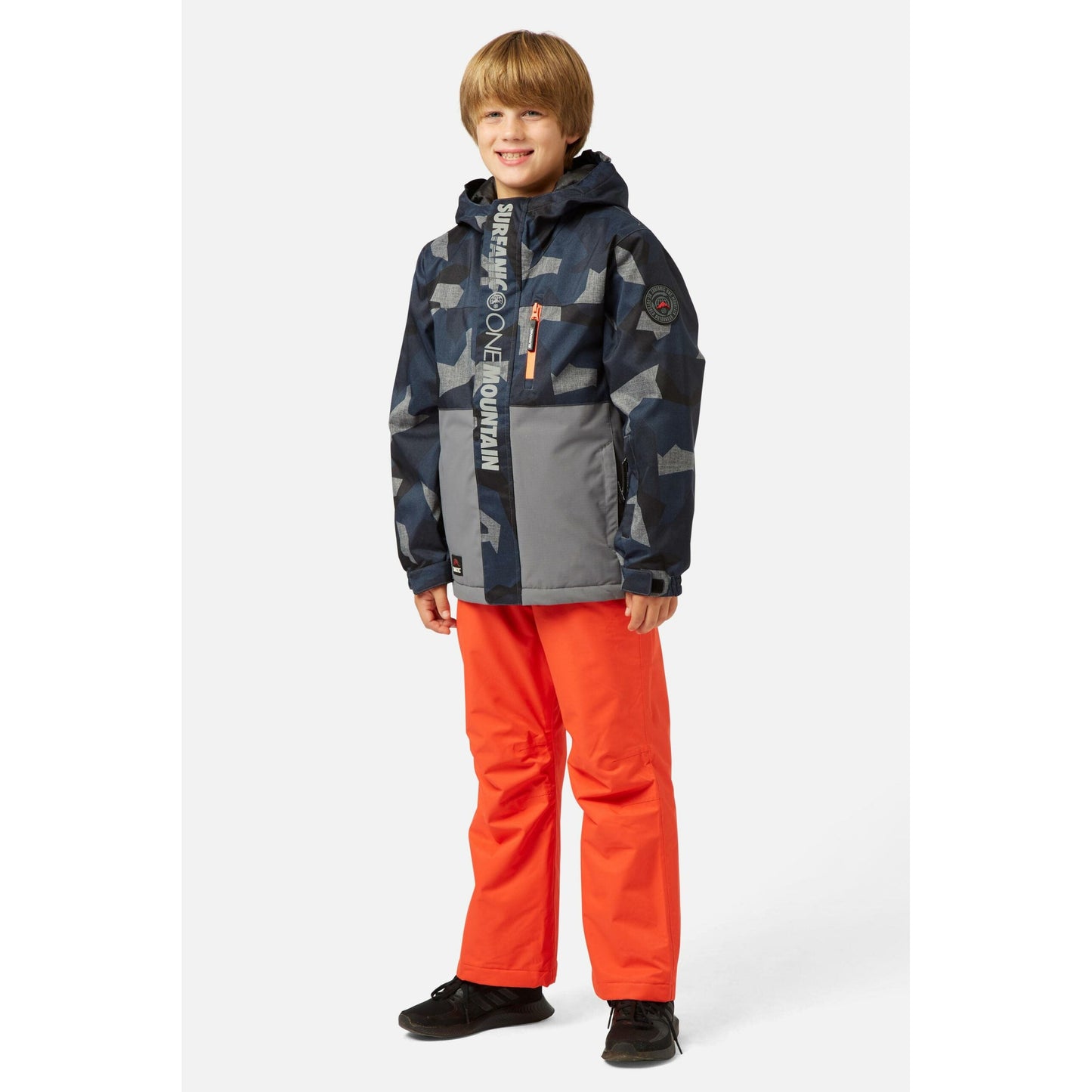 Ski Jacket - Surfanic Mission Surftex Boys - Geo Camo