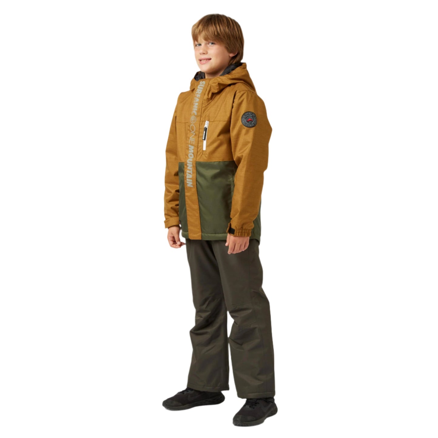 Ski Jacket - Surfanic Mission Surftex Boys - Gold