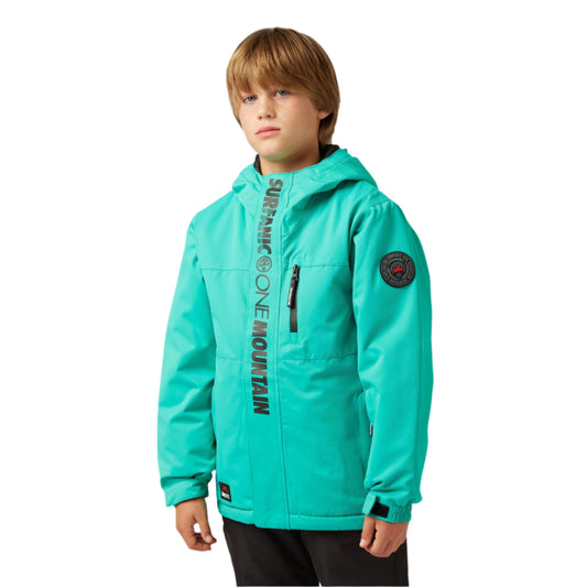 Ski Jacket - Surfanic Mission Surftex Boys - Green