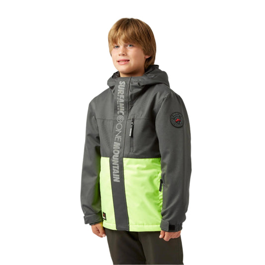 Ski Jacket - Surfanic Mission Surftex Boys - Lime