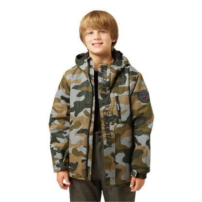 Ski Jacket - Surfanic Mission Surftex Boys - Pastel Camo