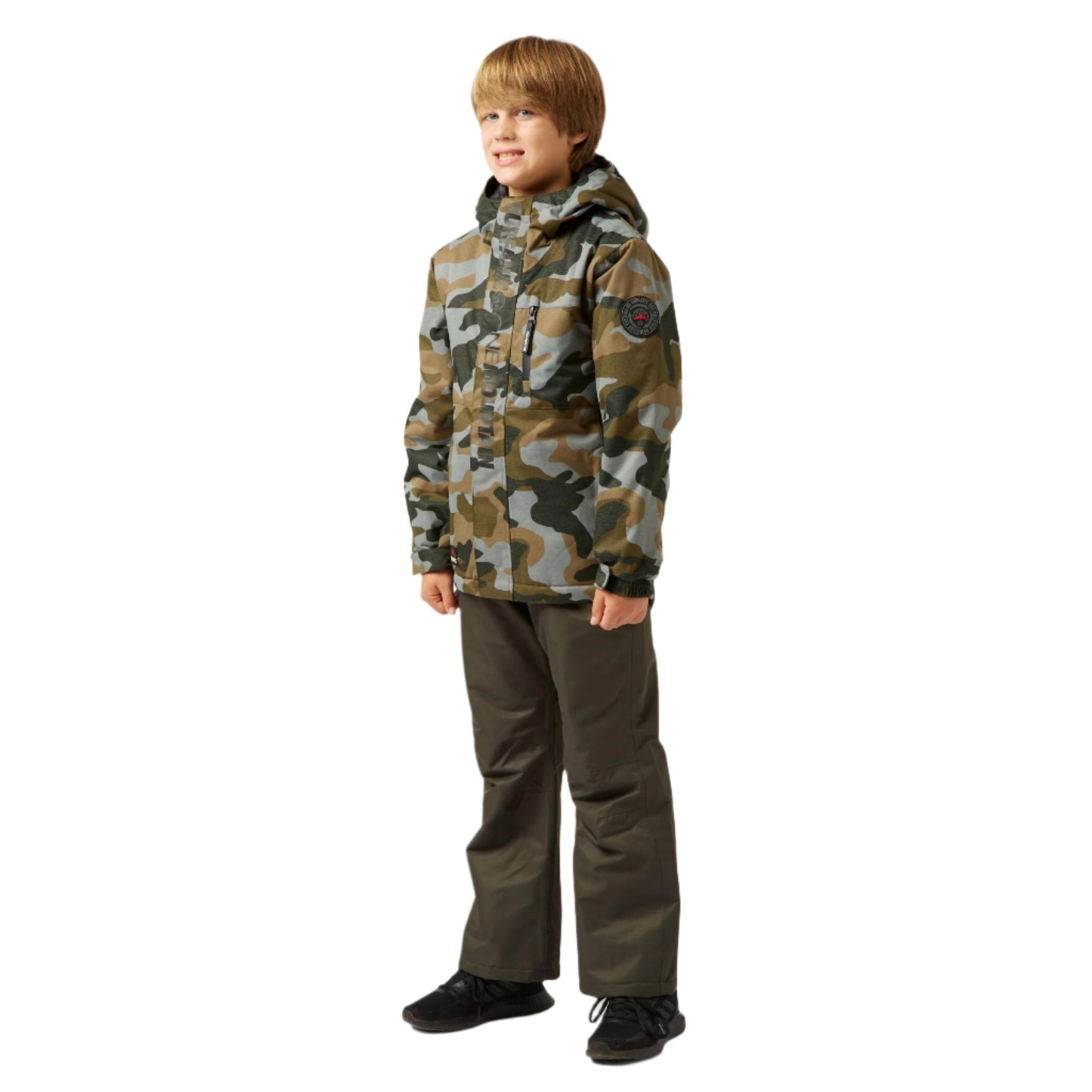 Ski Jacket - Surfanic Mission Surftex Boys - Pastel Camo