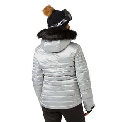 Ski Jacket - Surfanic Strobe Hypadri Ladies - Bling Bling Silver