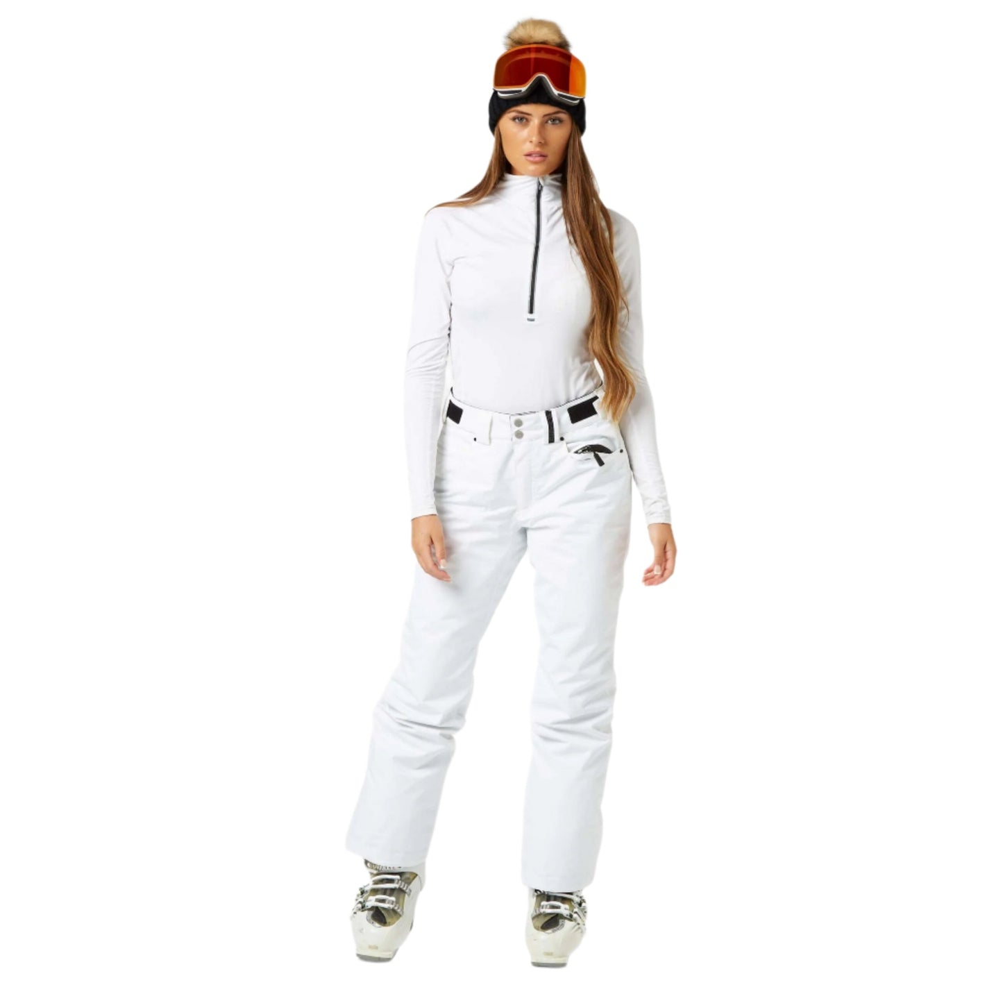 Ski Pants - Surfanic Glow Ladies - White