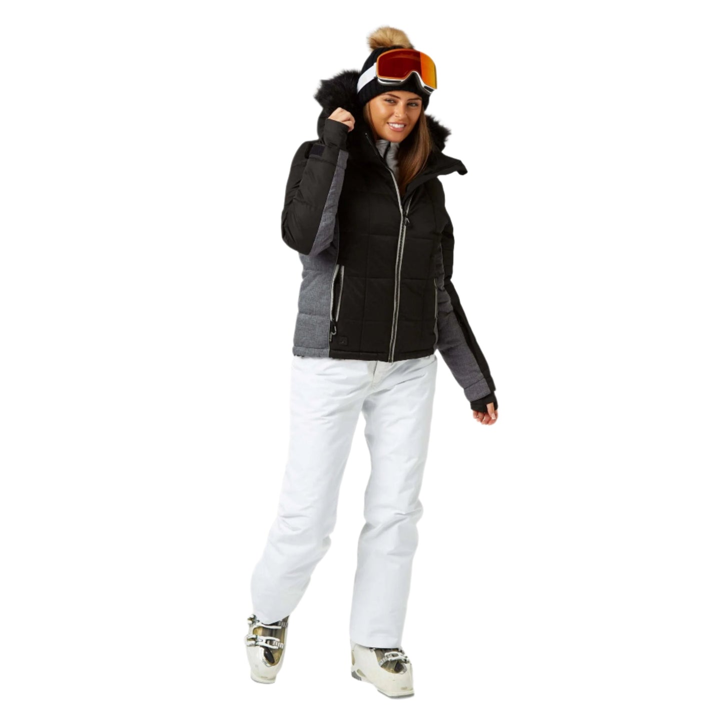 Ski Pants - Surfanic Glow Ladies - White