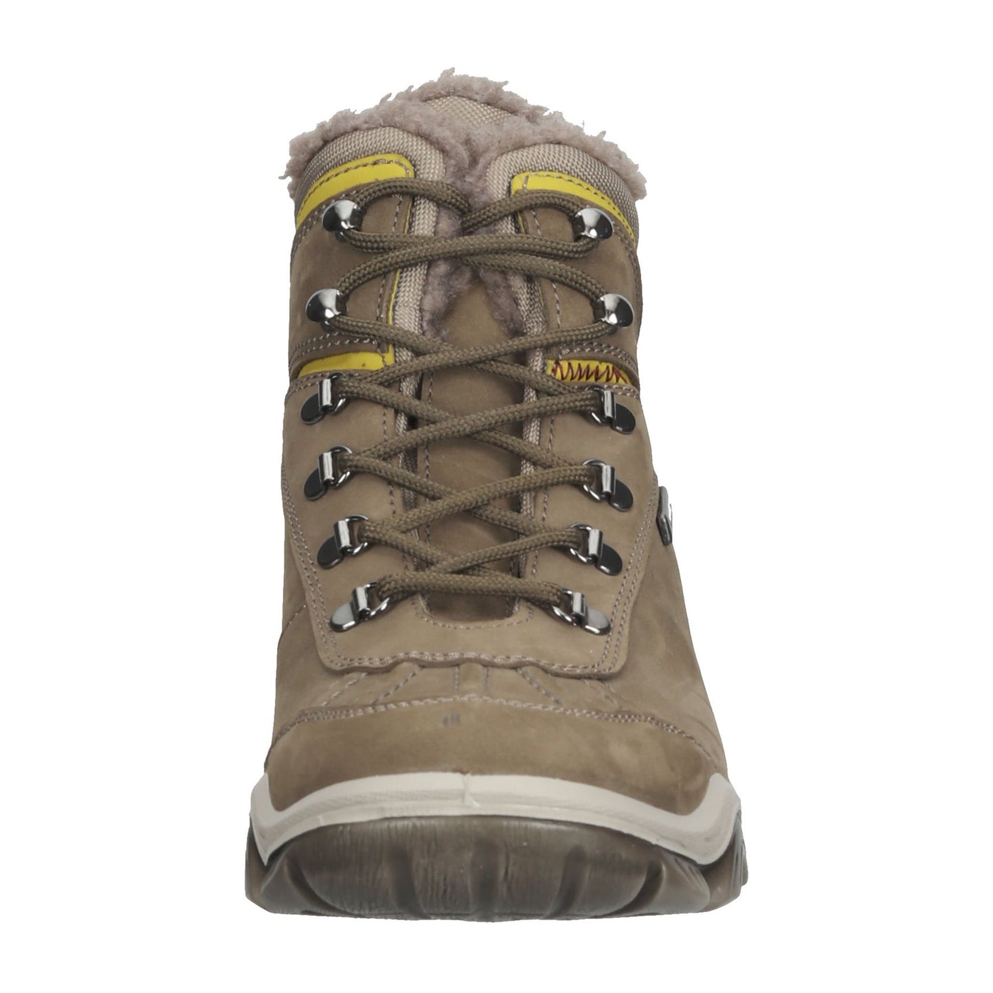 Snow Boots - IMAC Waterproof Breathable Leather - Ladies - Safari/Beige - Light Style