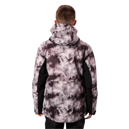 Ski Jacket - Surfanic Misfit Surftex Boys - Black/White