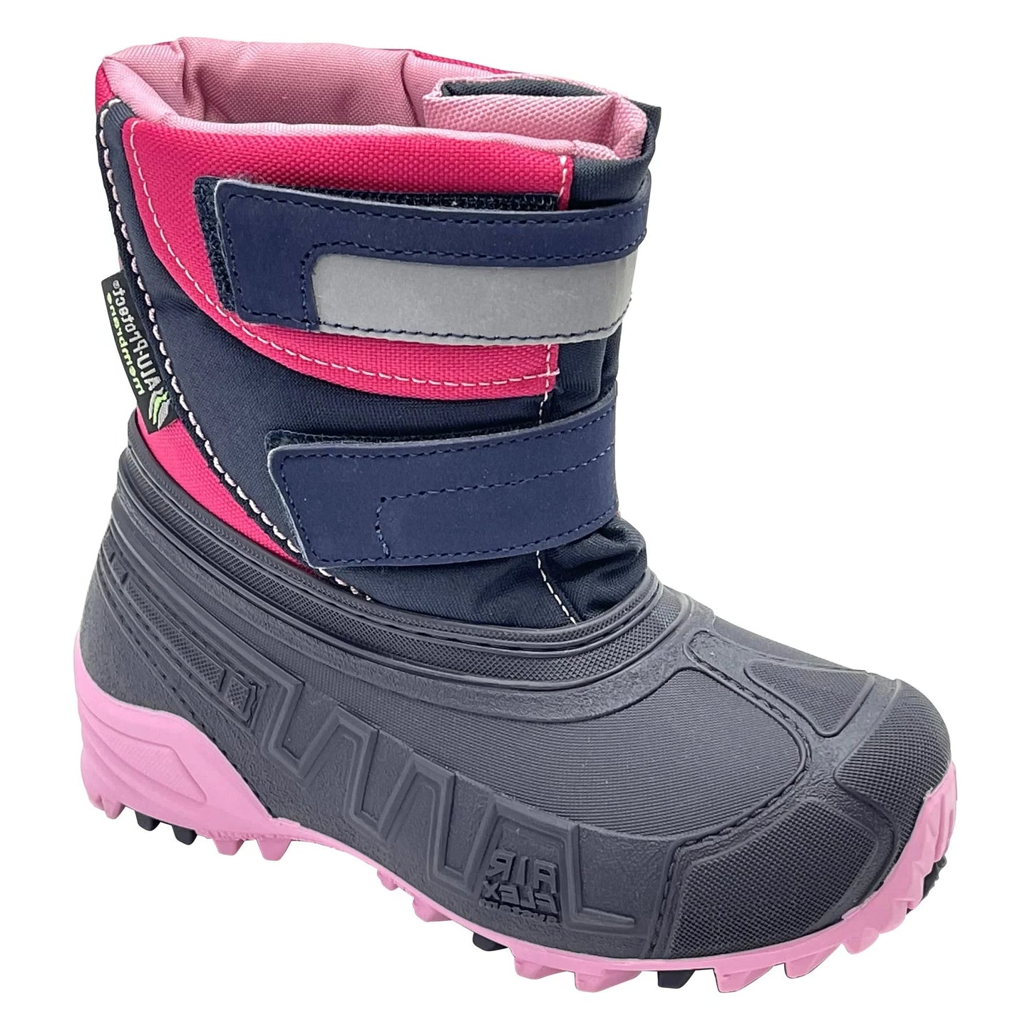 Snow Boots - Boatilus Hybrid 2 - Fuchsia/Navy